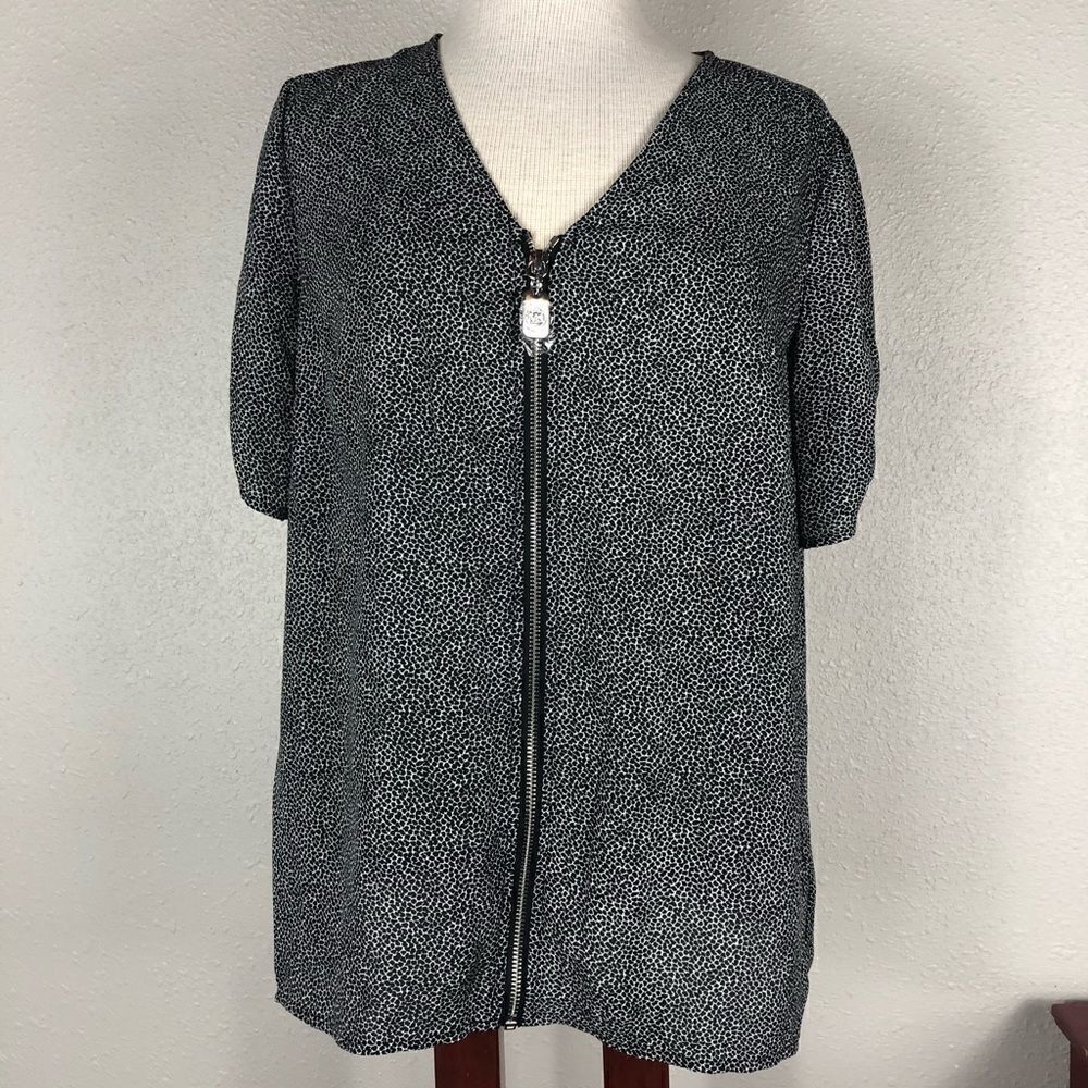 NWT Michael Kors Zipper Top Size Medium